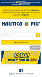 Mobile Screenshot of nauticapiushop.com